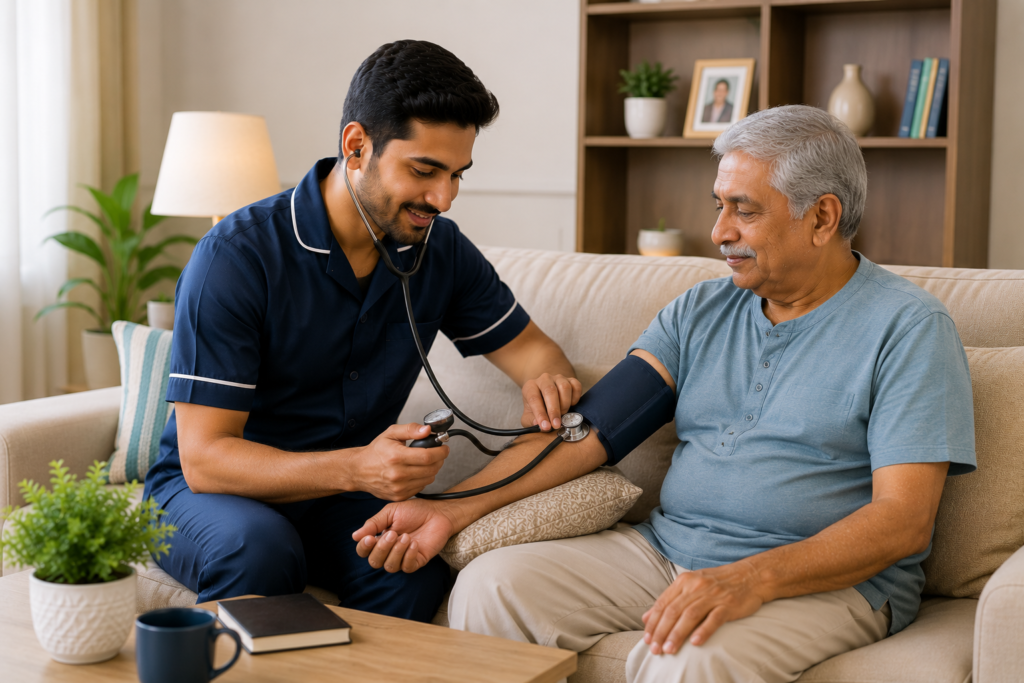 Best home care services in Delhi NCR 24/7 nursing care at home