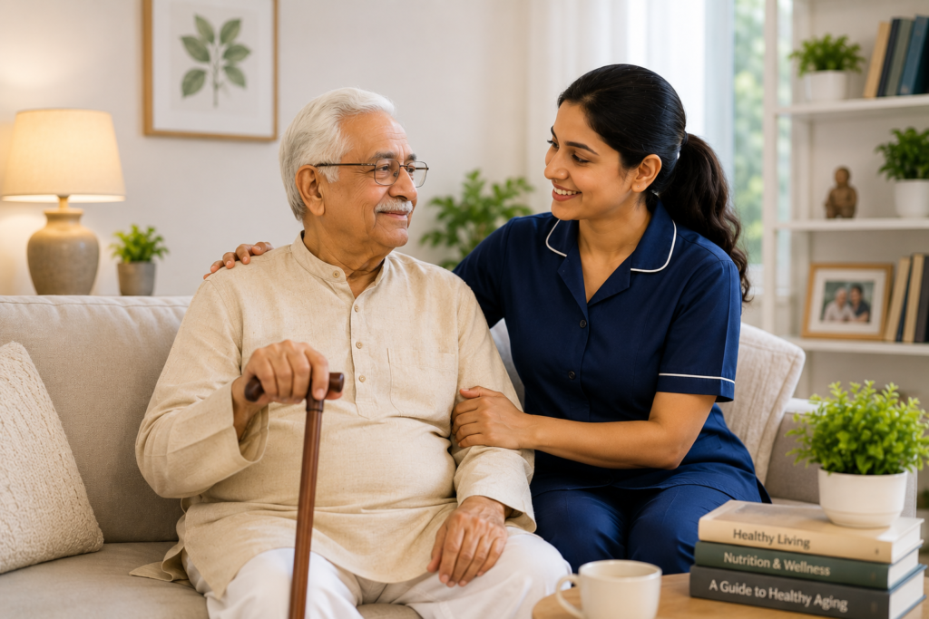 Best home care services in Delhi NCR elder care and senior citizen assistance